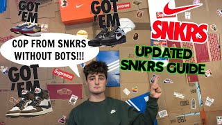 HOW TO COP FROM NIKE SNKRS APP!!! MANUAL NIKE SNKRS GUIDE!!!