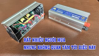 Mọi người chỉ biết mua Inverter chuyển 12V lên 220V mà không biết điều này sẽ làm hỏng các thiết bị