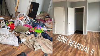 More then I expected! Junk Removal & Carpet Removal!