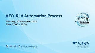 AEO-RLA Automation Process Webinar