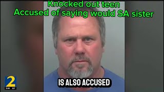 Agressive man knocks out teen after explicit hand gestures exchanged @IsDrivingThatHard