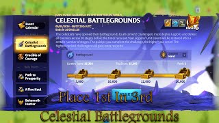 Call of Dragons! How to Win 3rd Celestial Battlegrounds Season 1!! Not Full Marches or Full T4!!!