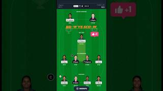 BD W vs SCO W Dream11 Bangladesh Women vs Scotland Women T20 World Cup 2024 #dream11 #shorts #bblive