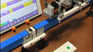 Lego Monorail Automatically Round Trip Test