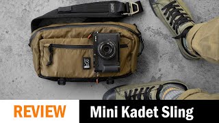 Bag Review: Chrome Mini Kadet Great EDC Sling (I Could Fit 3 Cameras Inside)