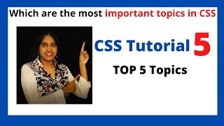 Top 5 CSS Topics You Didn't Know! - Section 5