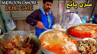 KHALIFA G SIRI PAYE IN ANDROON LAHORE - PAKISTANI STREET FOOD