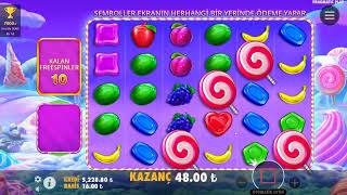 SWEET BONANZA 1000 | YENİ OYUN SON KRS İLE SÜPRİZ 5 ŞEKER BİGWİNİ !!!!!