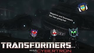 Megatron and Soundwave's mix tape going live! (War for Cybertron) #2