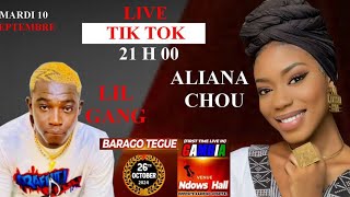 ALIANA & LIL GANG LIVE INTERVIEW ON TIKTOK #SONY_PROMOTION🇬🇲 #YAXI_B