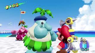 Super Mario Sunshine Part 1 Bianco Hills and Cleaning Graffiti