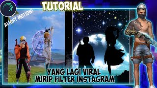 TUTORIAL MEMBUAT JEDAG JEDUG ALIGHT MOTION 🌠| SEPERTI MENGGUNAKAN FILTER INSTAGRAM YANG LAGI VIRAL 🔥