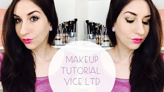 Makeup Tutorial | Urban Decay Vice LTD Palette