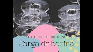 ¿Cómo llenar la bobina de una máquina de coser?