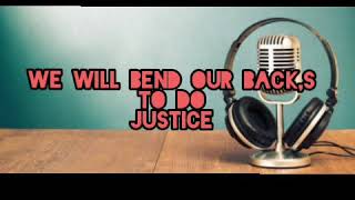 We Will Bend Our Back"s To Do Justice || SC