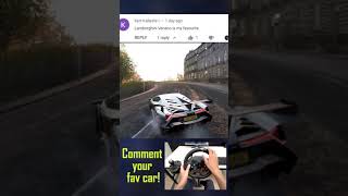 Lamborghini Veneno Sliding in Forza horizon 4