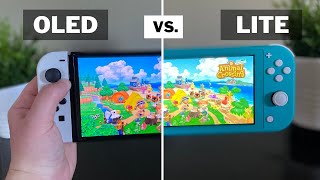 Animal Crossing Nintendo Switch OLED vs. Lite