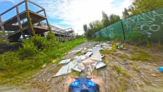 Uncut FPV Freestyle in the Abandoned Train Station💥