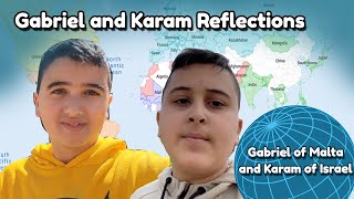 Gabriel and Karam Reflection Vlog