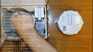 Распаковка, замер скорости MikroTik SXT LTE6 kit, beeline LTE CA2