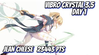 CRAZY JEAN [Vibro Crystal Day 1 - Heat Deflection - 23443 pts]