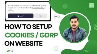 How To Display Cookies & GDPR Banner Notice on WordPress Websites for Free? Full Guide| Hindi/Urdu