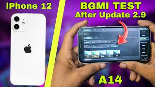 iPhone 12 Bgmi Test in 2024 | iPhone 12 Pubg Test A14