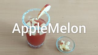 AppleMelon Refreshing Drinks| Fresh Apple juice summer drinks|  summer cocktail