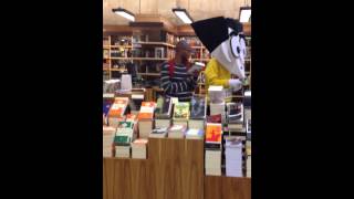 Leigo Man na Livraria Cultura do Rio de Janeiro