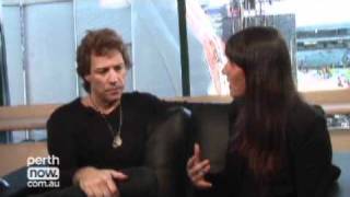 Exclusive Jon Bon Jovi interview in Perth Australia