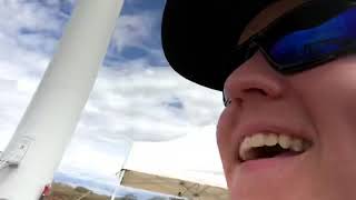 Sapphire wind farm opening day vlog