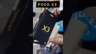 POCO X3 Unboxing video | MI poco x3 Android phone | unboxing 🔥 | #youtubeshorts  #unboxing