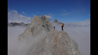 Mount Invincible via  Mt. Indefatigable approach - Sep 30, 2020 - Carl Glaser/Vlad Guelber/Doug Lutz