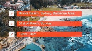 Beach Barbecue - Invitation