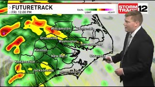 Helene To Bring Scattered Storms To ENC Friday