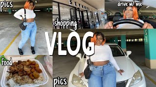 VLOG: Spend the day with me! (taking pictures, shopping, food) | Shanice Lynn