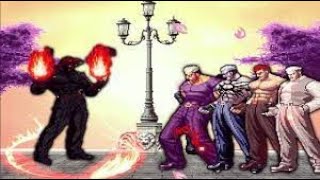 ( KOF MUGEN ) Boss Clone Yamazaki Vs VALMAR RUGAL Team