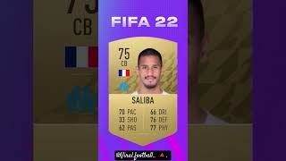 Saliba fifa evolution 🔥2024#fifa23 #fut23 #fifa22 #fifa #football #shorts #skills #fyp#fypシ