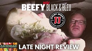 Jimmy John's® NEW BEEFY Black & Bleu Sub | ZacknDad