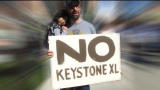 Activists Protest Against Keystone XL Pipeline at Whole Foods in Austin, Texas