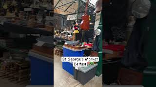 St George Market in Belfast 😀 #travel #travelvlog #shorts #fun