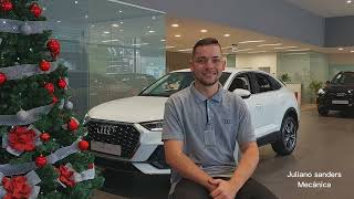 Amigo Secreto: Recado da Audi Balneário para Caminhões Itajaí