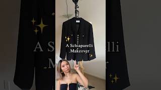 Let's transform this blazer! DIY Schiaparelli ✨