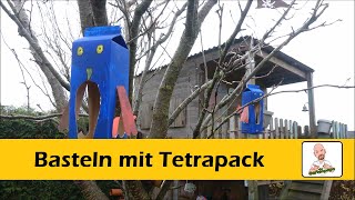 Tetrapack Futterhaus