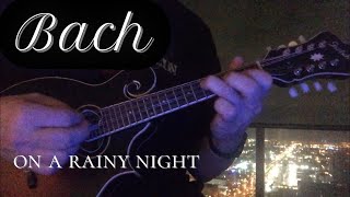 Bach Mandolin on a Rainy Night