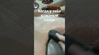 Когда в автомобиле кожаный салон