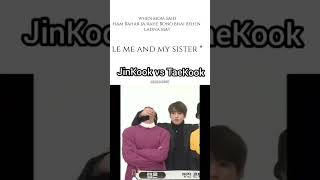 Bts New Meme jinkook fight with taekook #btsarmy #jhope #jimin #jungkook#rm#shortsfeed#btsv #suga #