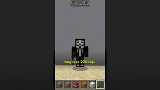 erre videóra meg lesz 200 láljk akkor kifogok bányászni 2000 betont a #minecraft #foryou #shorts