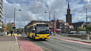 Bussen in Gedempte Gracht, Zaandam | 20-04-2024 | EBS: Scania, VDL