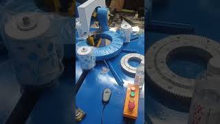 Wire and cable wrapping machine